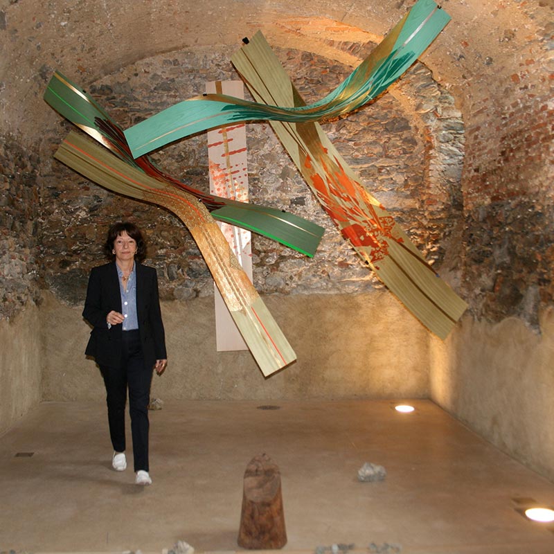 Alessandra Angelini: colori, installazioni e mostre