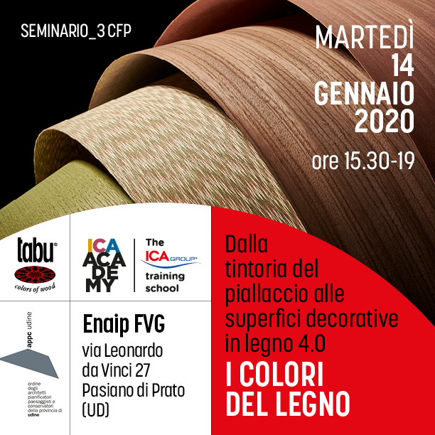 Seminario I COLORI DEL LEGNO, Udine