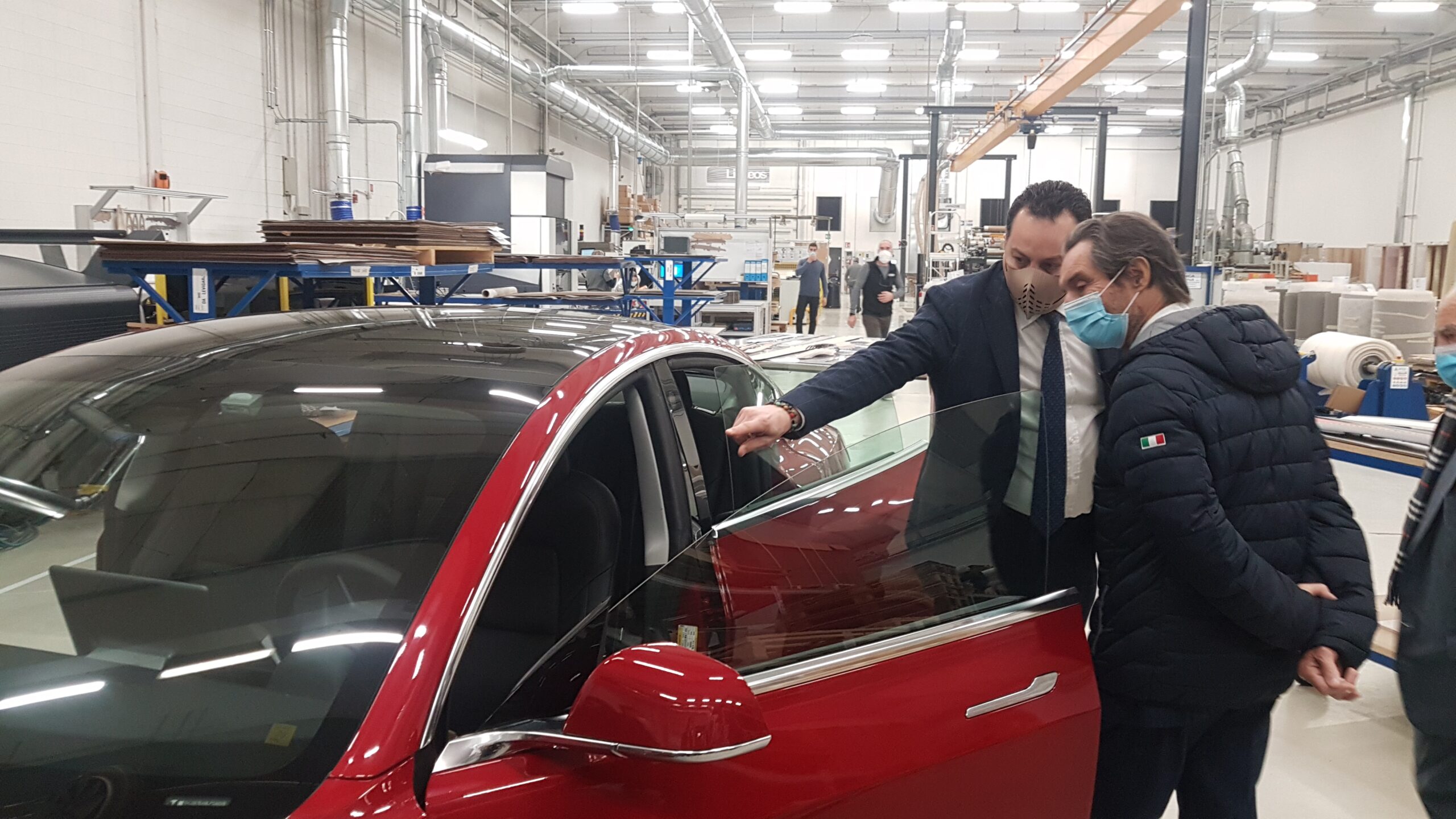 Lombardy Region President Attilio Fontana visiting TABU