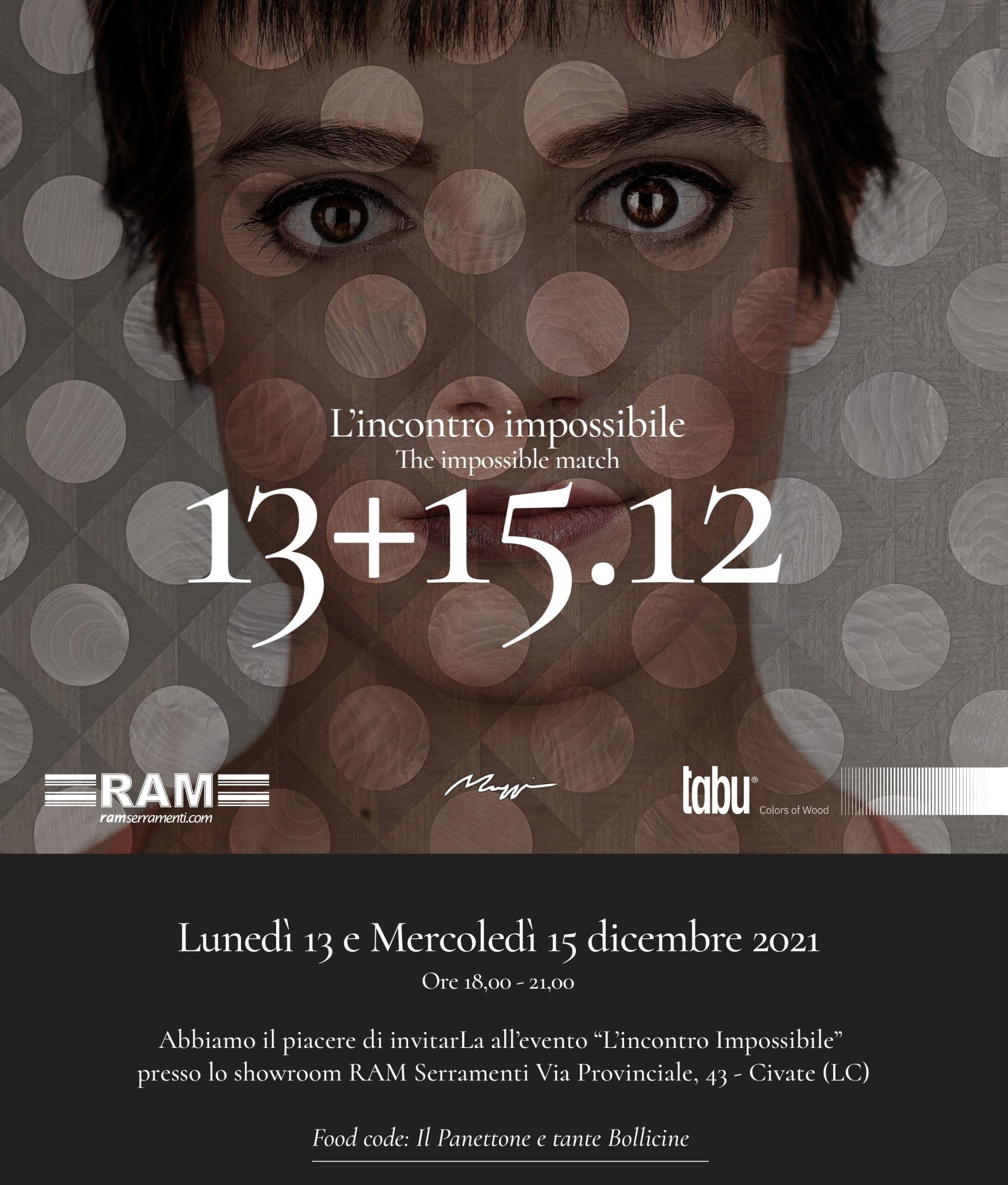 Evento: L’INCONTRO IMPOSSIBILE e i pregiati intarsi con i nostri legni. Lecco, 13 e 15 dicembre 2021