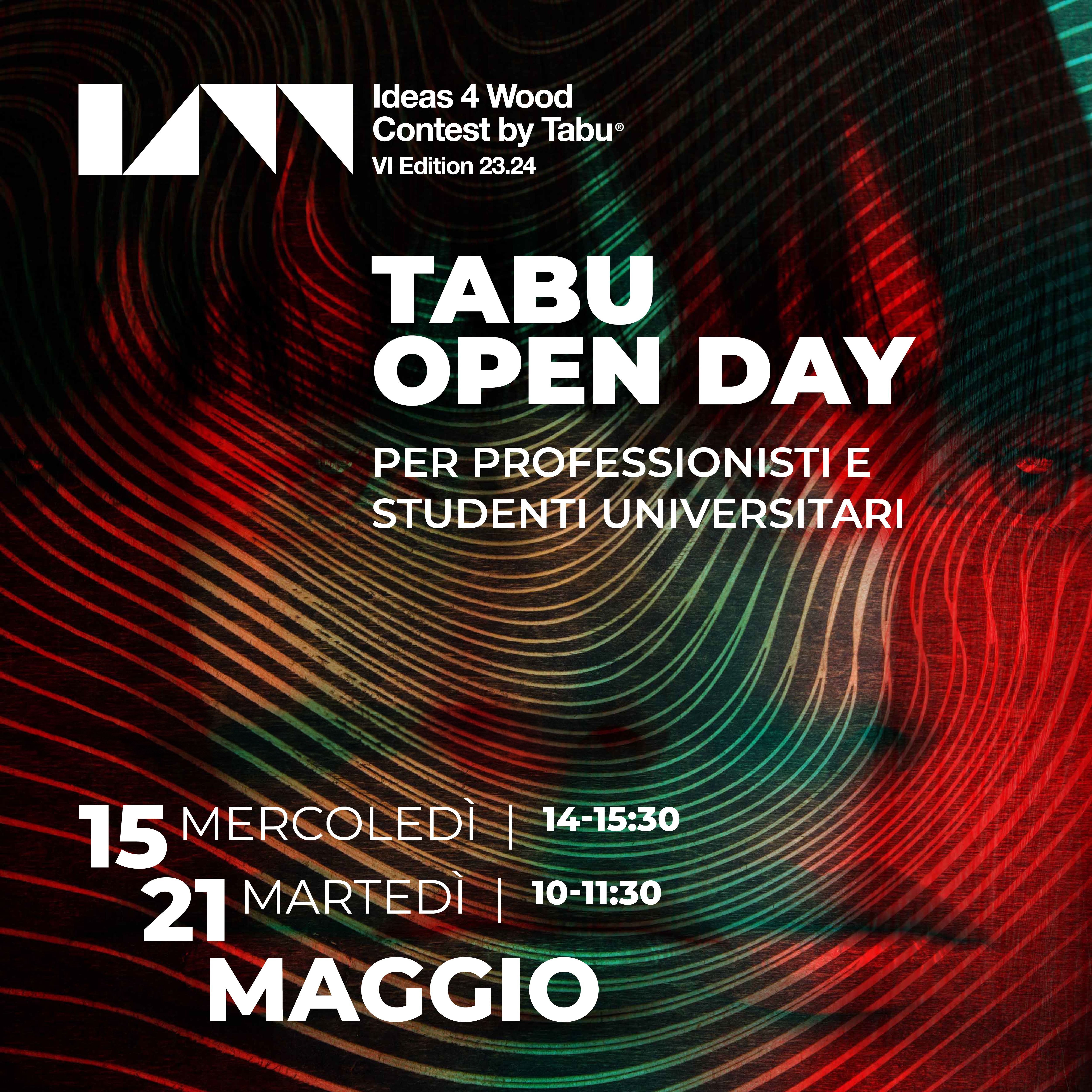 A MAGGIO, GLI OPEN DAY TABU!