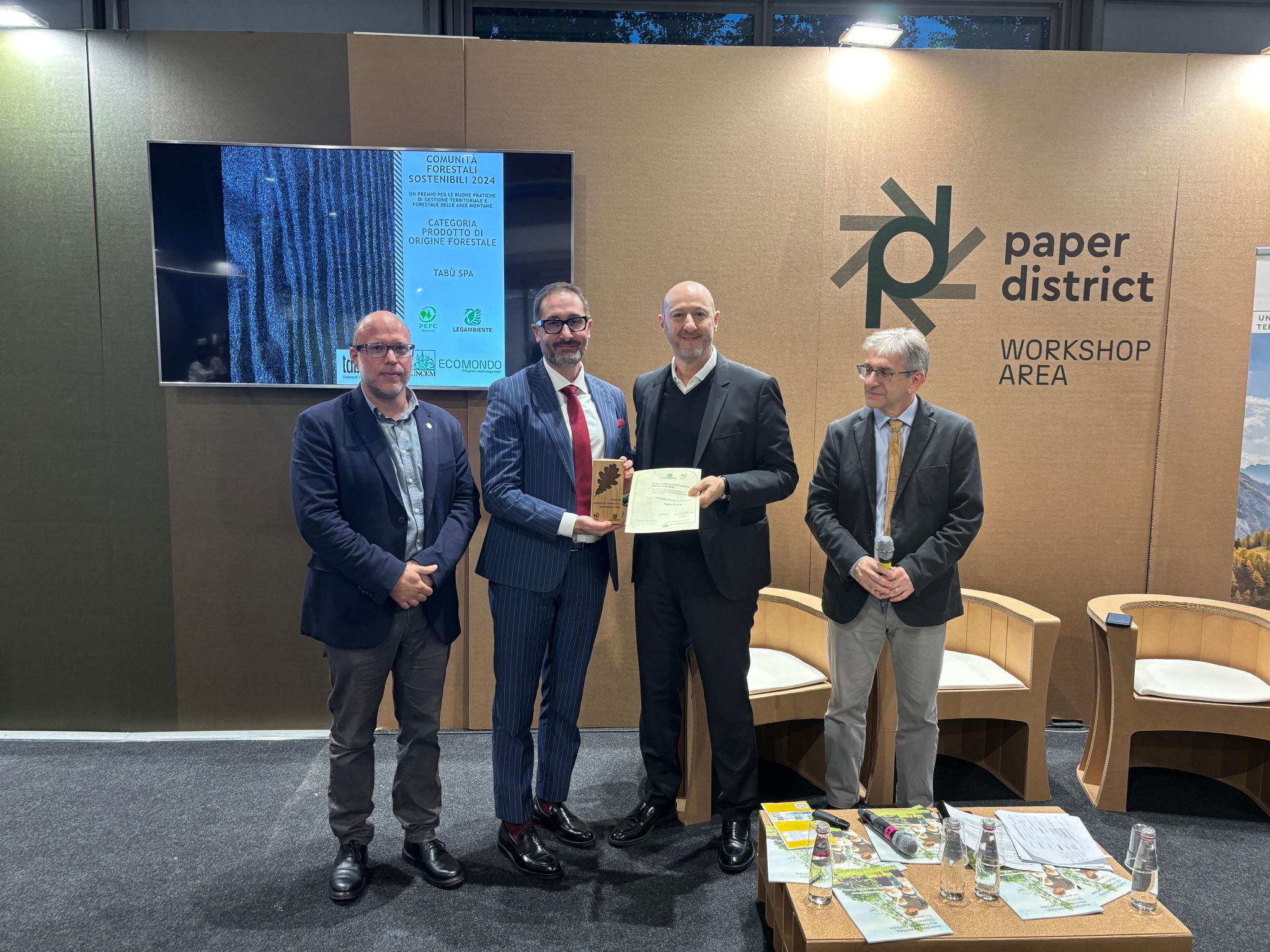 Premio PEFC – “Categoria Prodotto di Origine Forestale”